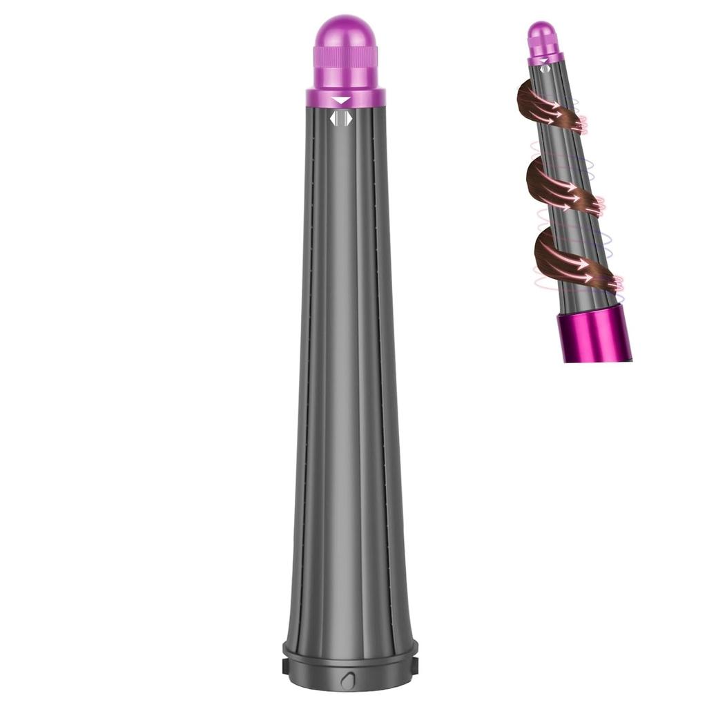 Long Hair Barrels Attachment Compatible with Dyson Airwrap HS01 HS05 HS08 Accessories, Automatic Curling Iron Curlers for Lazy Loose Inward