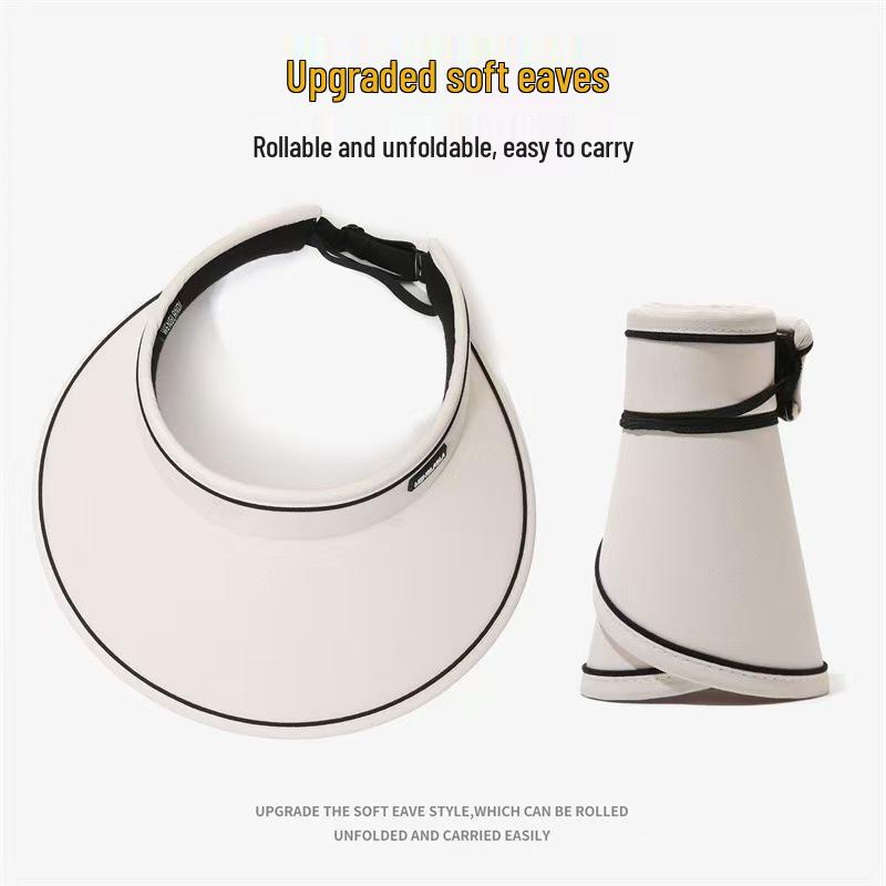 Складная летняя шляпа от солнца с широкими полями, защищающая от УФ-лучей, дышащая