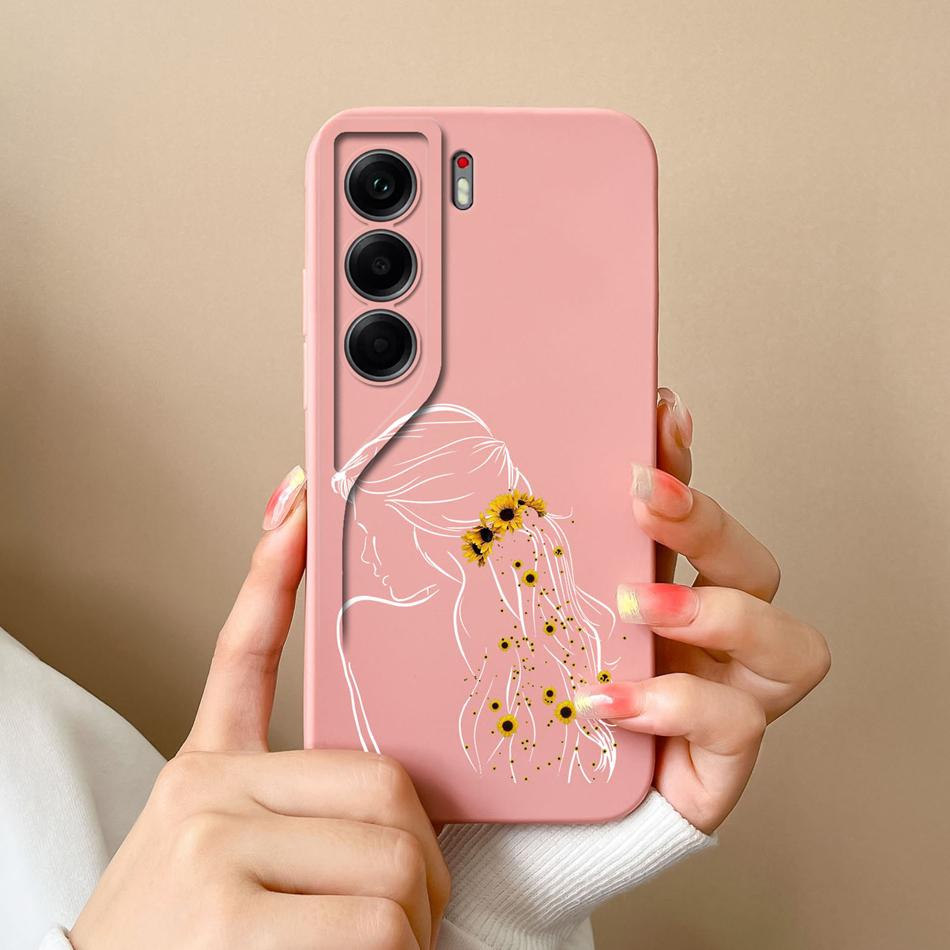 Чехол для Tecno Camon 40 Pro 4G 5G Простой Бабочка Мягкий Жидкий Силикон Защита Камеры Задняя Крышка Для Camon40 Pro Корпус Телефона