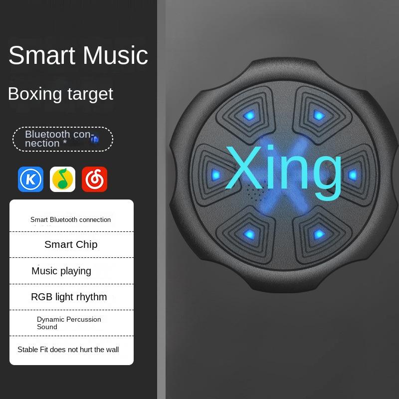 New Smart Boxing Machine Music Boxing Target Sports Fitness Boxing Trainer Home Exercise Boxing Wall Target