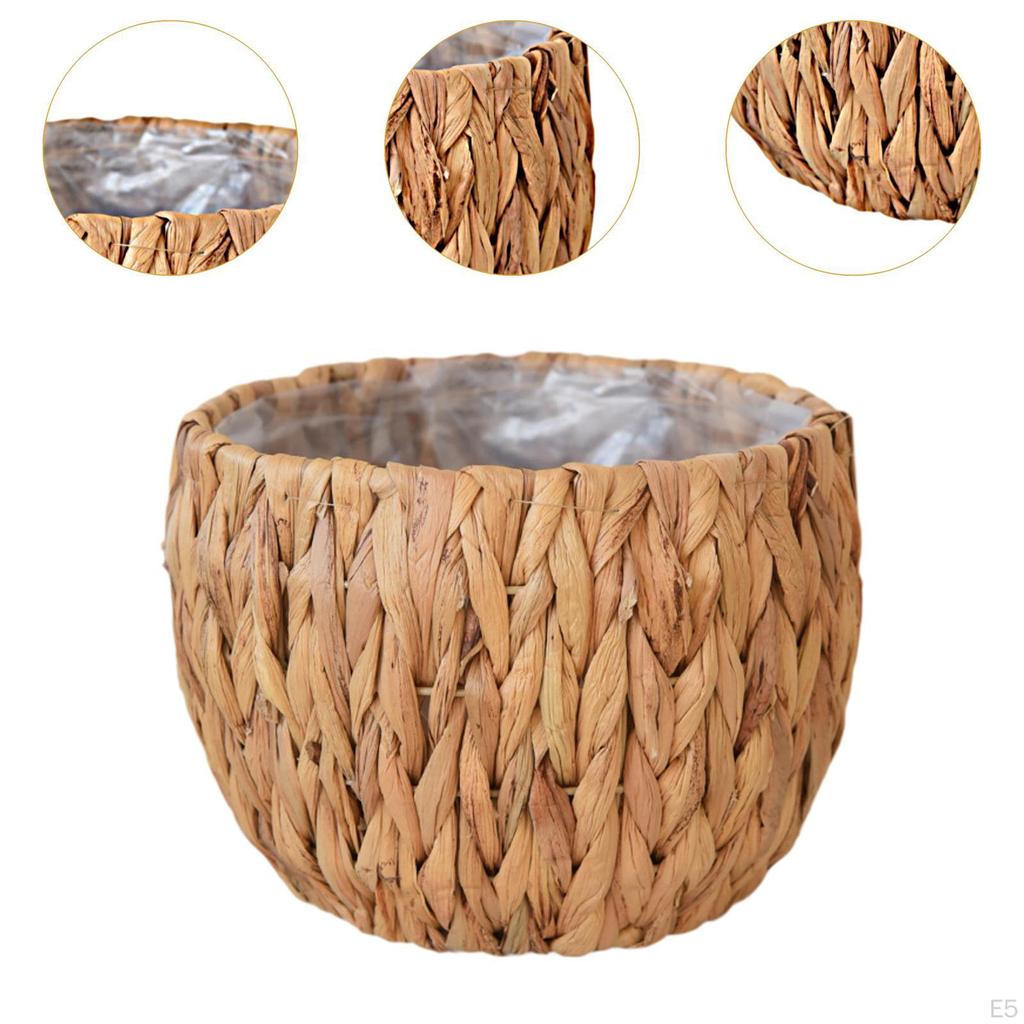 Крышка цветочного горшка, держатель для растений, украшение для показа сухих цветов, плетение искусственных корзин