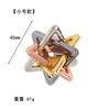 Puzzle Zinc Alloy Intelligence Unlocking Ring Unlocking Set, Nine-Link Educational Toy, Kong Ming Luban Lock Mechanism Box
