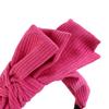 Wide Bowtie Hair Hoop Corduroy Wash Face Hairband Fashion Bowtie Headband  Makeup