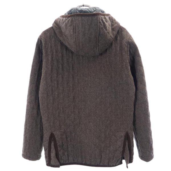 JOURNAL STANDARD Шерстяная куртка M Коричневая Стеганая спина Мужская Б/у