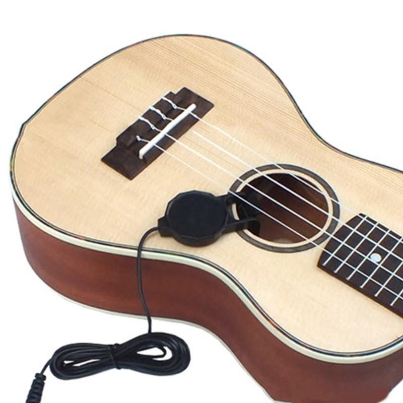 Universals Guitar Acoustics Pickup Clip On Contact Microphones Piezo Pickup for Acoustics Guitar Violins Ukuleles