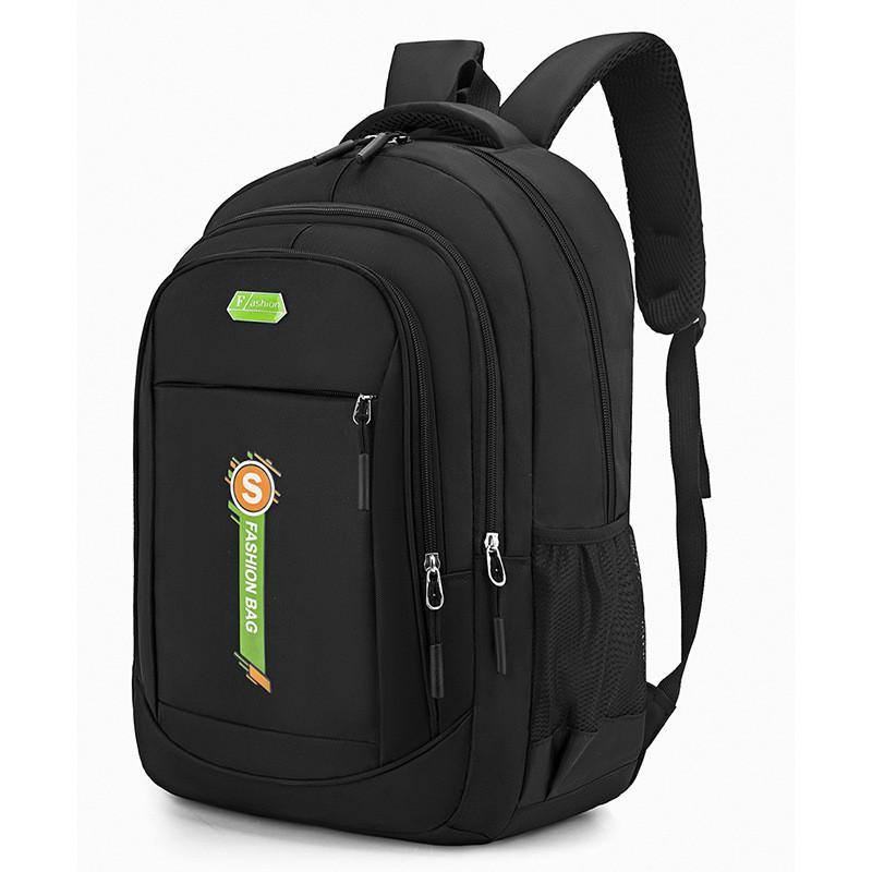 Оксфордский бизнес-рюкзак большой вместимости с тисненым дизайном в виде букв для школы