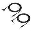 Replacement Aux 3.5mm Audio Cable Extension Cord For Sony WH-1000XM5 WH-1000XM4 WH-1000XM3 WH-1000XM2 MDR-1000X Headphones