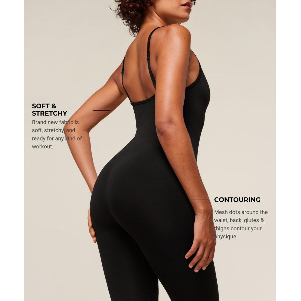 Gymshark Vital Sculpt Seamless All In One черный B4b3n Bb2j