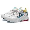 Li Ning Space Classic Shock Absorbing Low Top Running Shoes Women Sneakers White Gray AGCR332-5