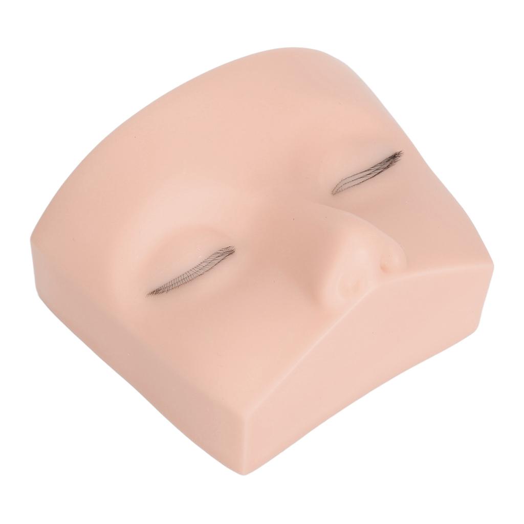 Голова манекена для ресниц, эластичная, реалистичная, 3 слоя, ресницы, голова манекена для практики для начинающих