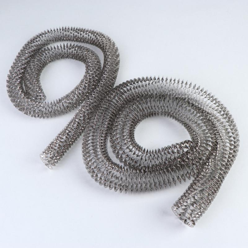 1 PCS Stainless Steel Spiral Hollow Fin For Heating Cooling Tube Special Fin Drying Radiator Accessories