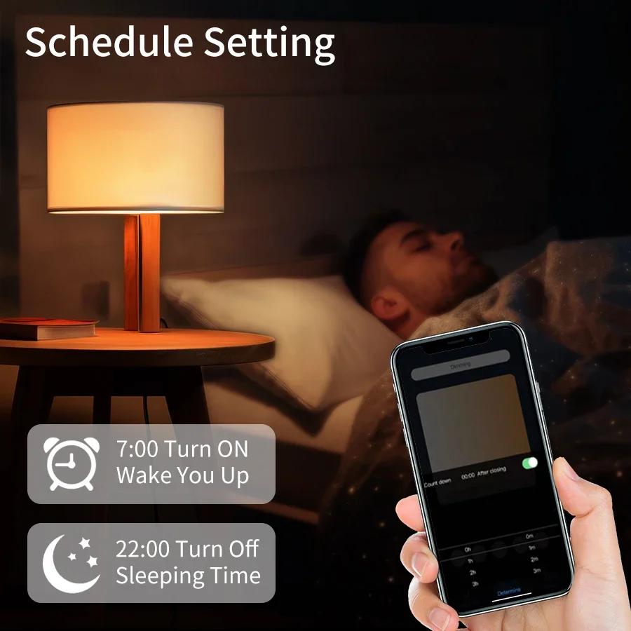 E27 WiFi Smart LED Light Bulbs 110 В 220 В 12 Вт 15 Вт 20 Вт LED Lamp Cozylife APP Control Home Lighting Support Alexa Google Home