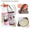 1Pc Portable Milk Tea Tote Bag Heat Preservation Bag Eco-friendly Handbag Carrying Insulated Cup Cover Tumbler Cup Accessories