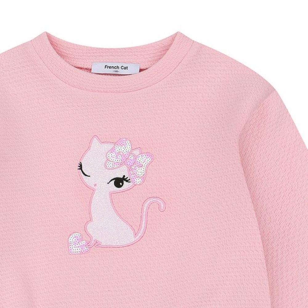 French Cat Bubble Sweatshirt 2 Types Choose 1 Q64ddt332 Dt342