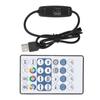 Беспроводной Bluetooth RGB LED-лента Контроллер с Пультом Дистанционного Управления USB Мечтающий Цвет Музыкальный Режим для 5В Светодиодных Лент