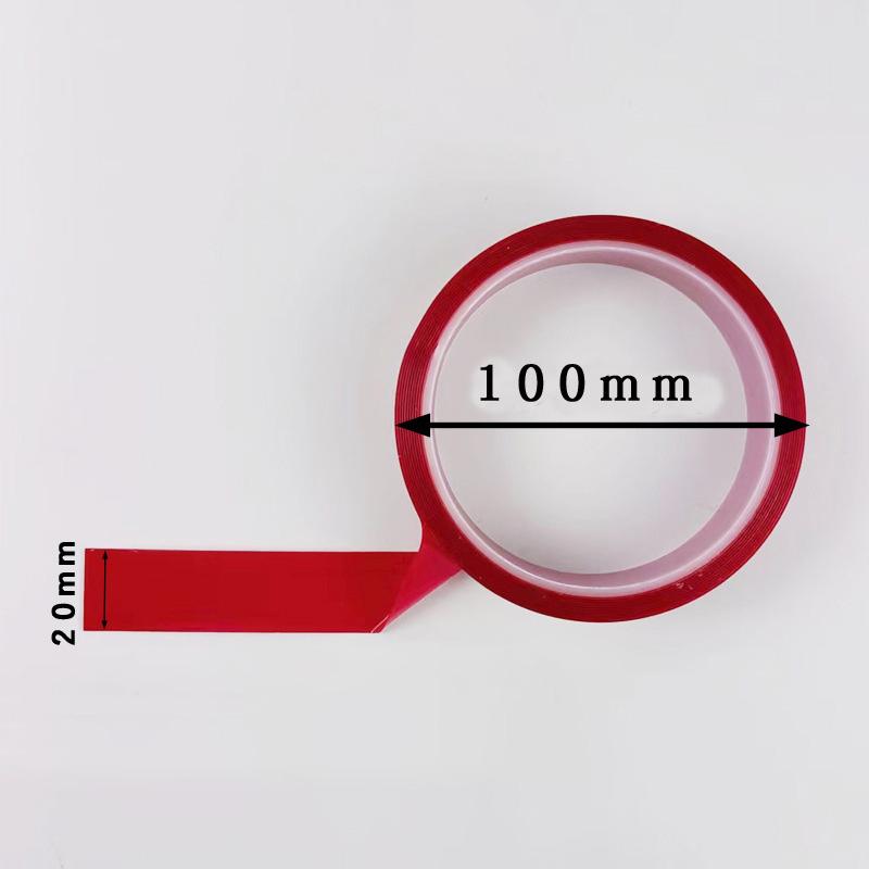 3M Прочная Нано Двусторонняя Клейкая Лента Прозрачная Наклейка Без Следов Водонепроницаемая Автолента Сильная Адгезия Защитная Наклейка для Автомобиля