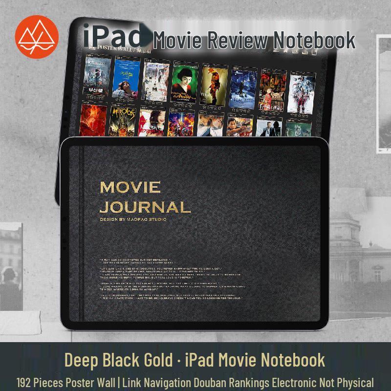 iPad Animation Concept Design & Storyboard Book for Notability & Goodnotes