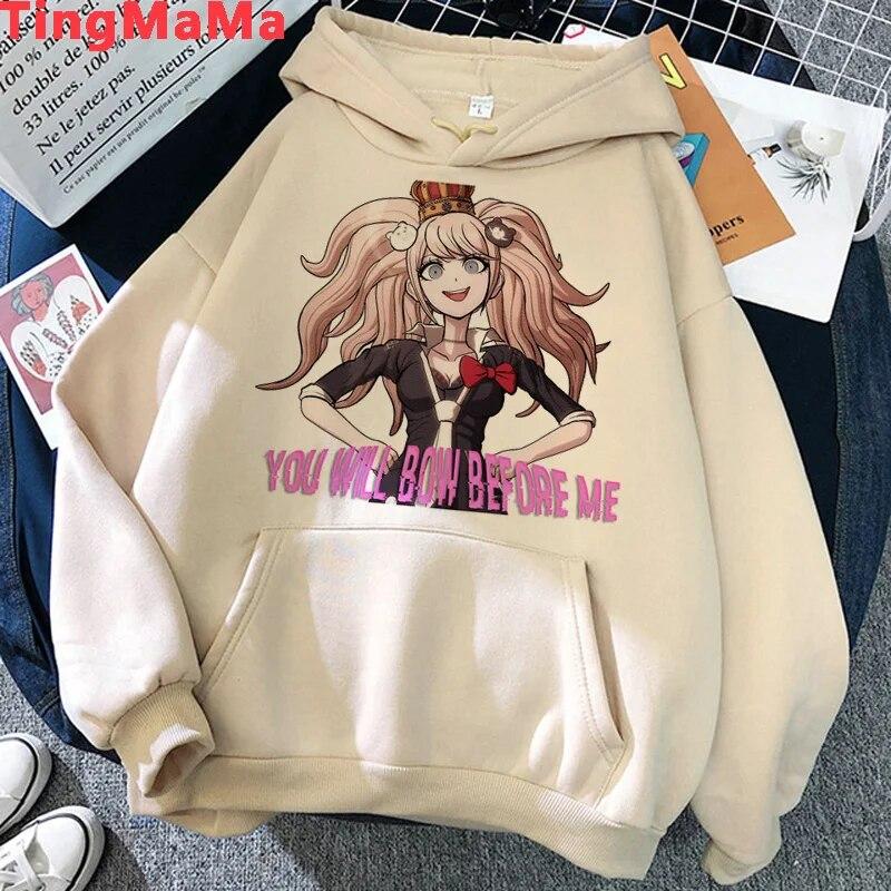 Danganronpa Nagito Komaeda Ouma Kokichi Hoodies Unisex Ulzzang Oversized Grunge Korea Unisex Clothing Hoody Ulzzang Printed Unisex Hoodie