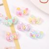Bright Colorful Baby Letter Cloud Phone Case Resin Hairpin Rope Material