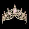 Роскошная стразовая принцесса корона головной убор для свадеб и фестивалей
