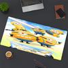 Minions Print Mouse Pad, for Keyboard Pad Laptop PC Mat for Office Home Use, Desk Decor, Perfect Birthday Gift for Gamers
