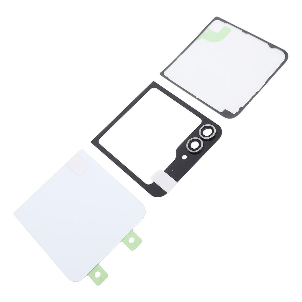 Flip Phone Back Cover Glass with Pre Installed Lens Repair Tool Kit Flip Phone Back Glass Replacement for Galaxy Z Flip