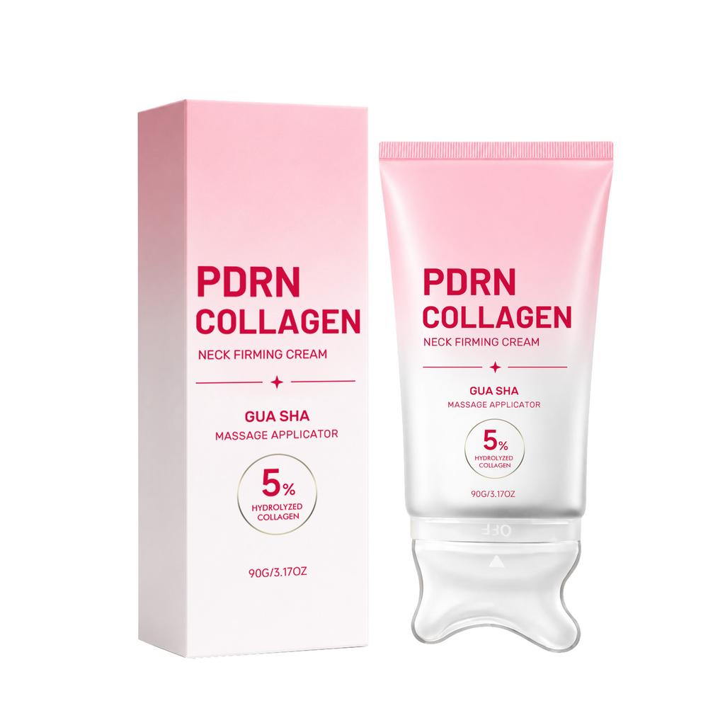 Collagen Neck Cream, Silky Smooth Application, Moisturize Soften Neck Skin, Refreshing Massage Care Cream