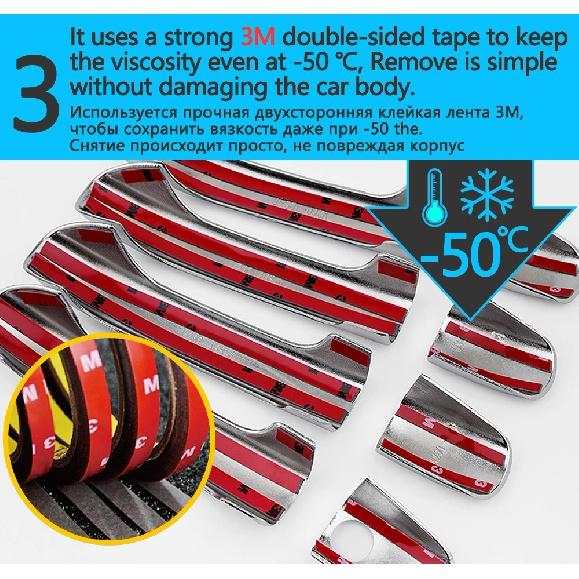 For Renault Clio Lutecia V MK5 BF ~ Auto Luxuriou Anti-dirty Chrome Exterior Door Handle Cover Car Accessories Sticker