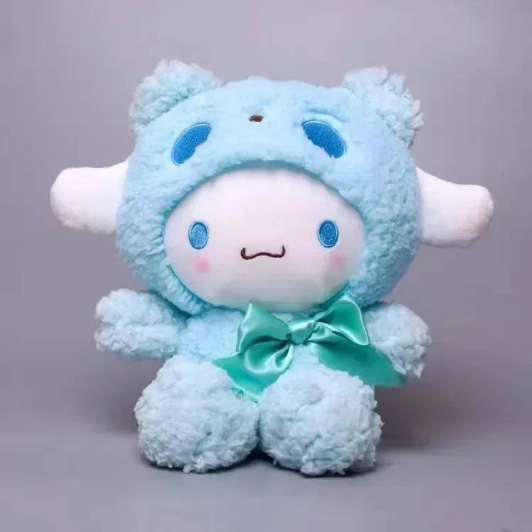 Плюшевая игрушка Sanrio Hello Kitty Аниме-кукла Куроми Югуй Собака Мелоди Автомобильное украшение Детские праздничные подарки s Мягкая Набивная Пушистая Обнимаемая Кавайная Утешение