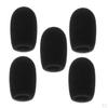 Pack of 5 Microphone Windscreen Foam Mic Cover for Conference