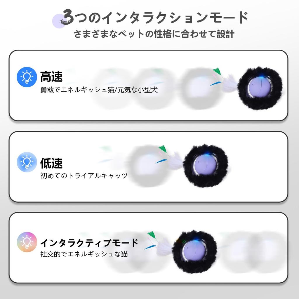 ORSDA Interactive Cat Toy Automatic Rolling Ball In a Hide and Seek for Indoor Meowing Cat Toy Mouse Catch Game Ball, High-Speed Pouch, Cats,