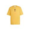 Real Madrid Lifestyle Tee with Embroidered Logo Men Tops Yellow HY0627