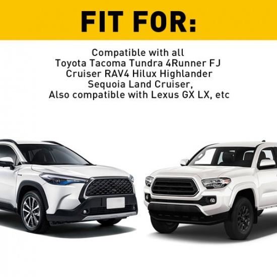 13 Classic Inch Retro Four-Wave Style Stripe Sticker Decal For RAV4 Toyota Lexus