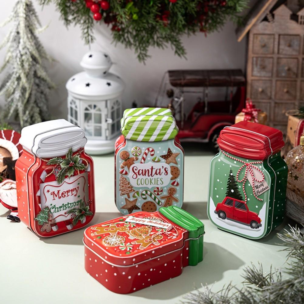 Рождественская коробка для конфет Праздничное украшение Дизайн «Счастливого Рождества»