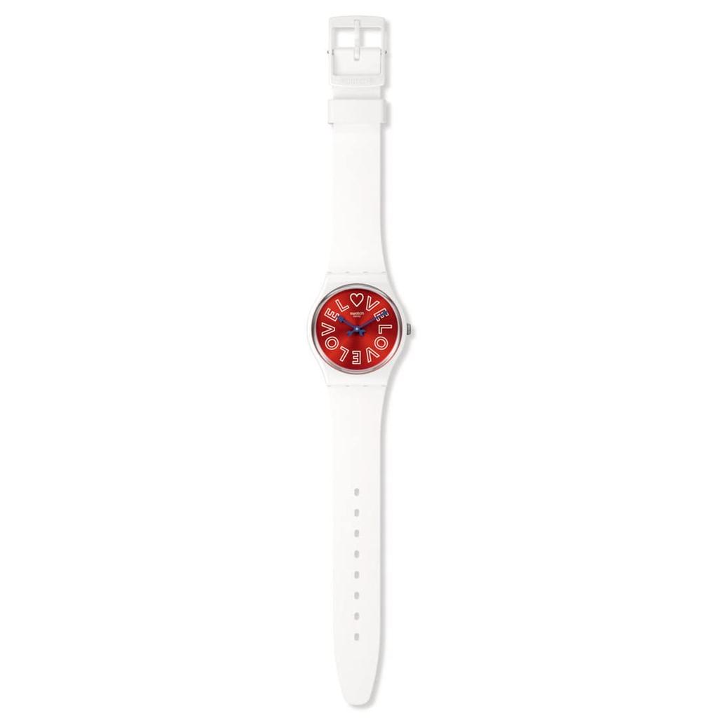 Часы PUREST LOVE Day SO28W109 White [Swatch] ко Дню святого Валентина