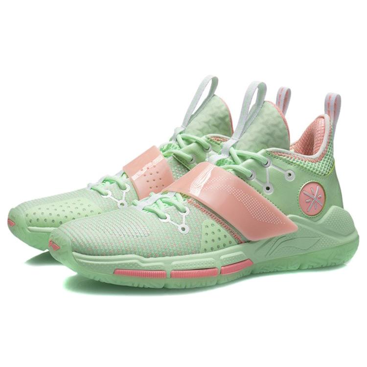 Li Ning Wade Блок Текстиль, Синтетическая Кожа Амортизация Скользкая Устойчивая к Истиранию Отскок Низкие ABPR065-2