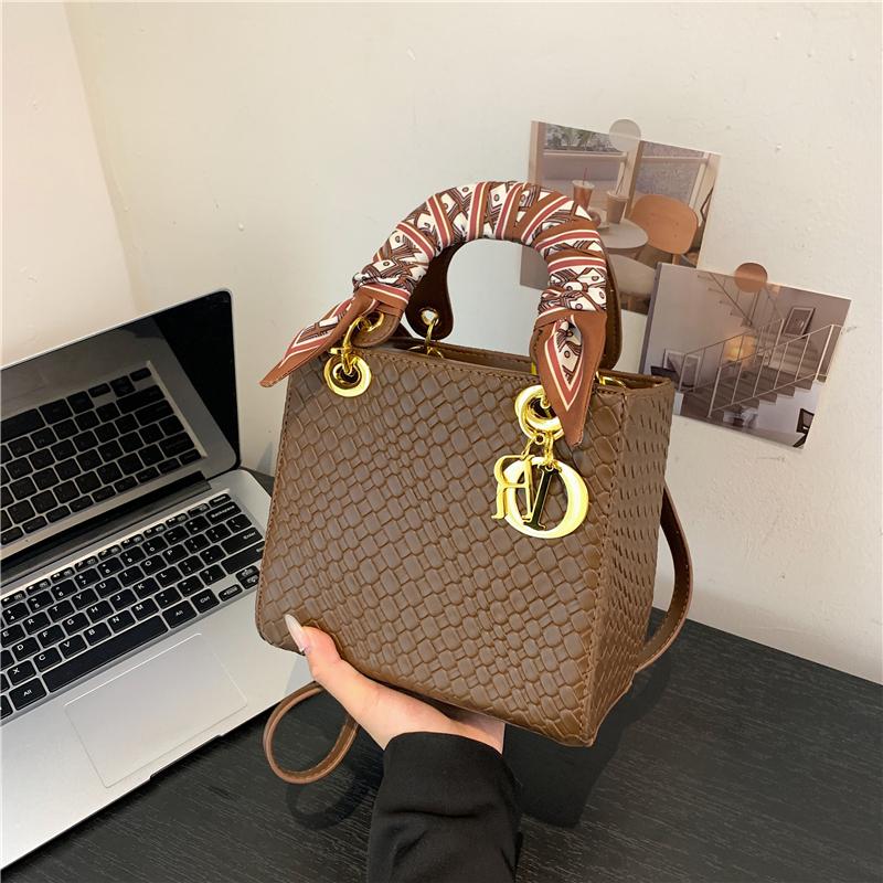 Женская брендовая роскошная сумка-тоут, модная классическая стеганая сумка с квадратной ручкой высокого качества, женские сумки через плечо