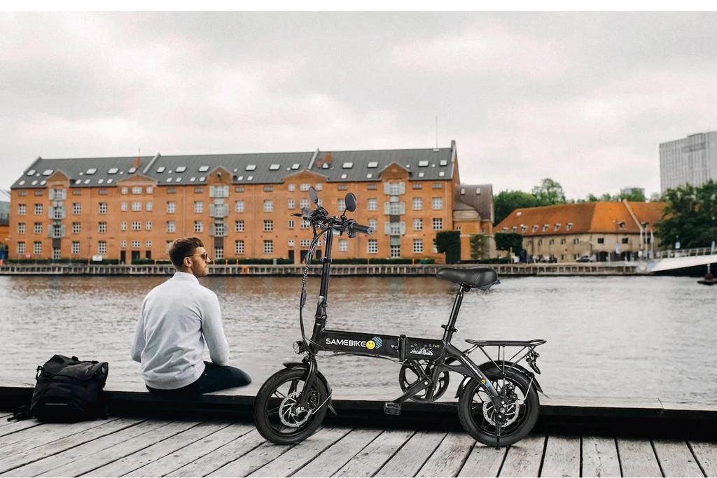 Складной электровелосипед Samebike YINYU14 350 Вт 36 В 7,8 Ач Литиевая батарея 14 дюймов Взрослый Мини Городской Электровелосипед