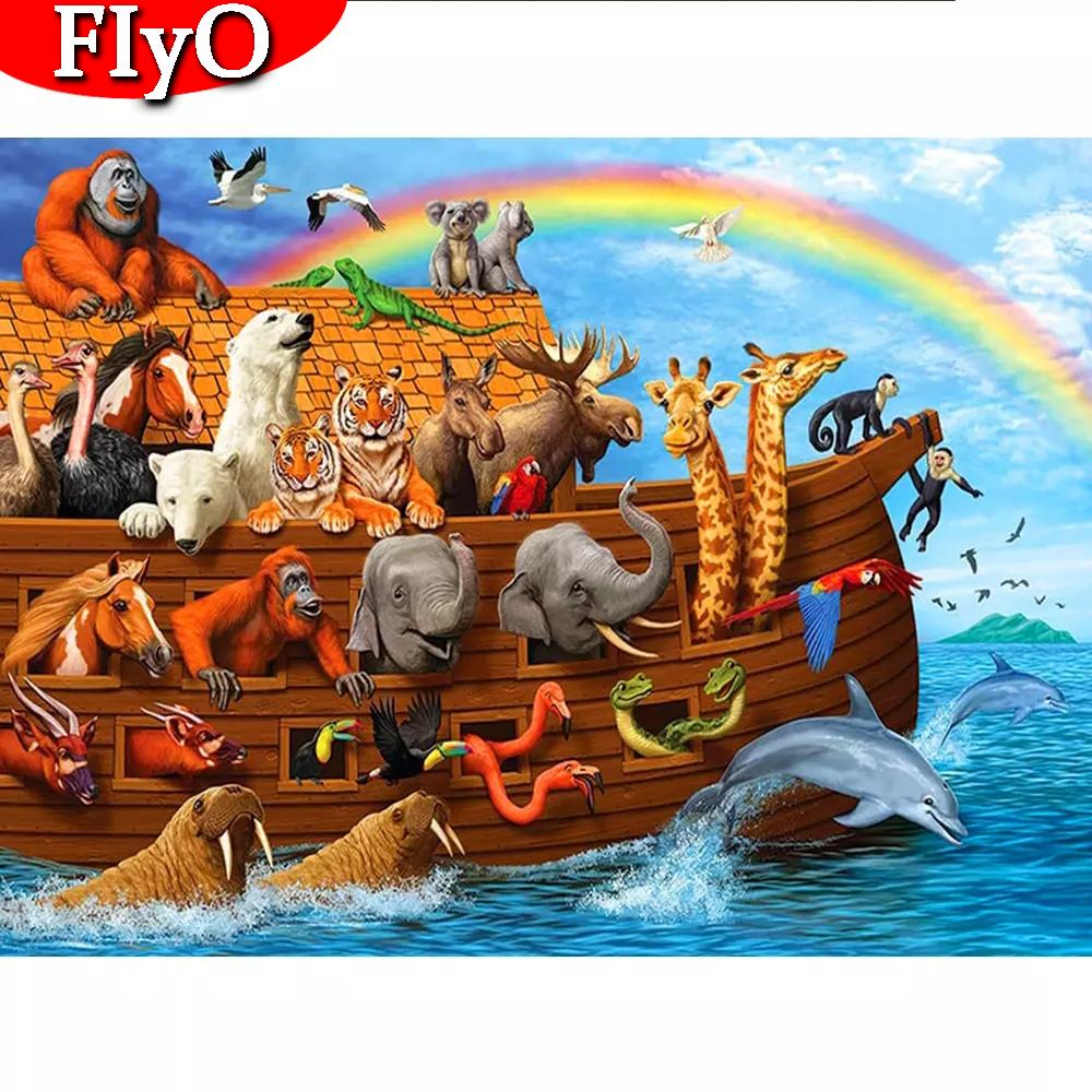 Набор для алмазной живописи животное тигр стразы Алмазная вышивка распродажа панда слон мозаика подарок ручной работы