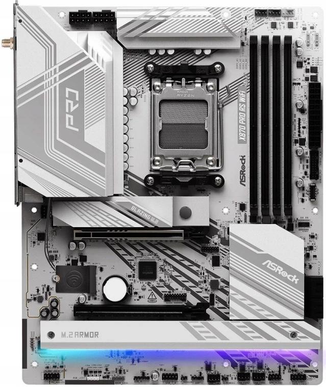 Asrock X870 Pro Rs Wifi Motherboard