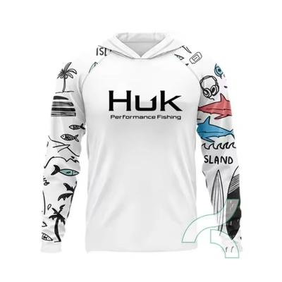 Мужские и женские рыболовные костюмы HUK с длинным рукавом впитывают влагу, пот и защищают от солнца. Рыболовные костюмы с капюшоном Luyatai