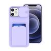 Slide Camera Protection Card Bag Phone Case For Iphone 14 12 11 13 Pro Max X Xr Xs 6 7 8 Plus Mini Se Soft Silicone Wallet Cover