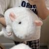 1 шт. Реалистичная fancy крыса Плюшевая игрушка Набитое животное Кукла Милая Забавная Мягкая Подушка для Девочек Подарок на День Рождения 35/50/90 см Игрушка Мышь