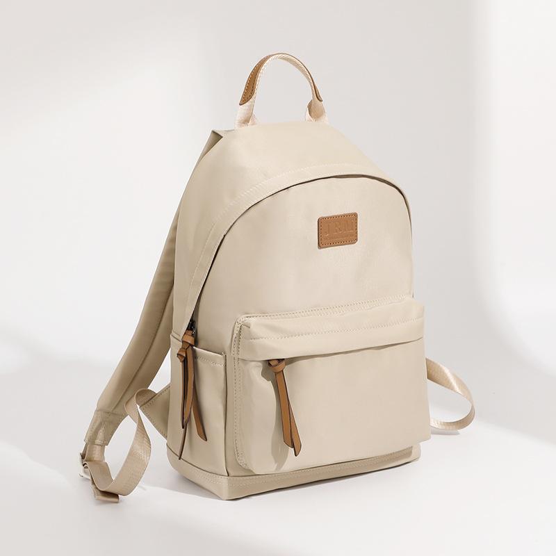 Fresh Backpack with School Wind Backpack Female Simple Large Capacity School Bag