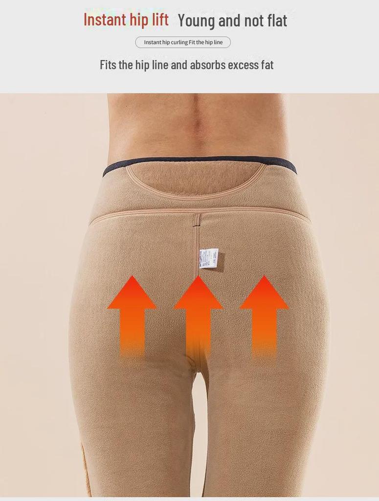 Мужские шерстяные флисовые брюки с высокой талией и наколенниками, очень толстые и теплые, идеально подходят для людей среднего и пожилого возраста.