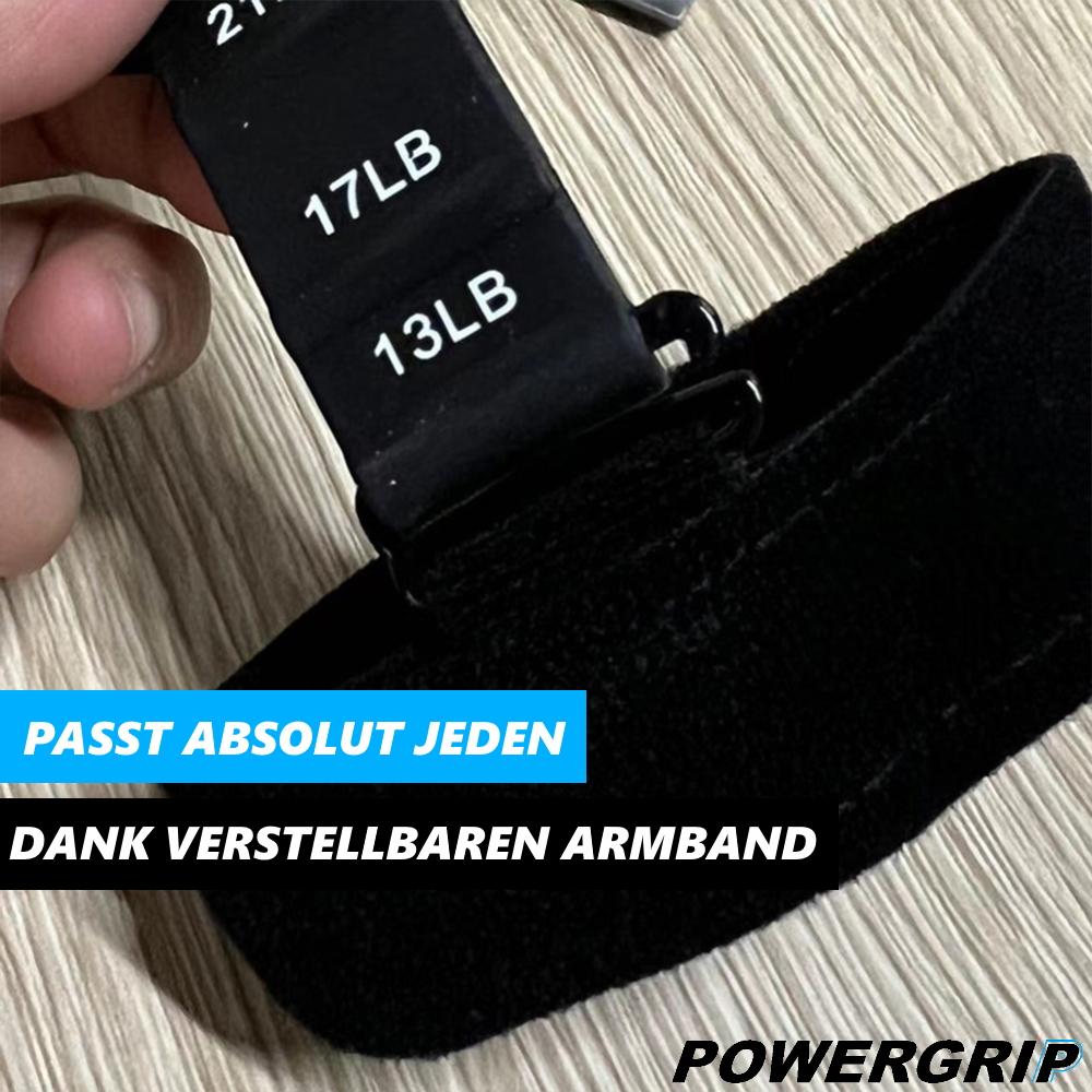 POWERGRIP Кистевой тренажер Силовой захват Тренажер для пальцев Тренажер для предплечий регулируемый