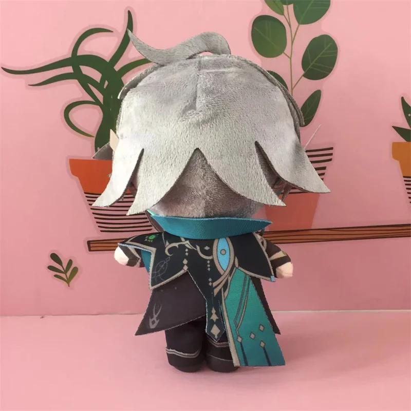 Игровой Путешественник Эфир Косплей Плюшевая Кукла Игрушка Genshin Impact Игра Милый Мягкий Набивной Подарок 20 см