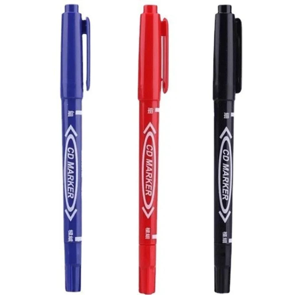 5/10Pcs Dual Tip Permanent Markers, Art Paint Pens for Rock Glass Metal, Waterproof Graffiti Markers, DIY Craft Drawing Supplies