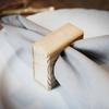 Custom Wooden Napkin Ring Napkin Holder Rustic Natural Napkin Ring Wood Place Card Wedding Engagement Hen Party Table Decoration