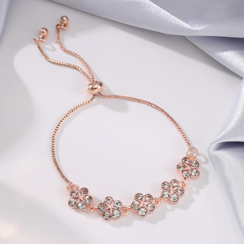 Модный геометрический кристальный регулируемый браслет с бахромой, нишевый, легкая роскошь, персонализированный браслет, ювелирные изделия высокого класса